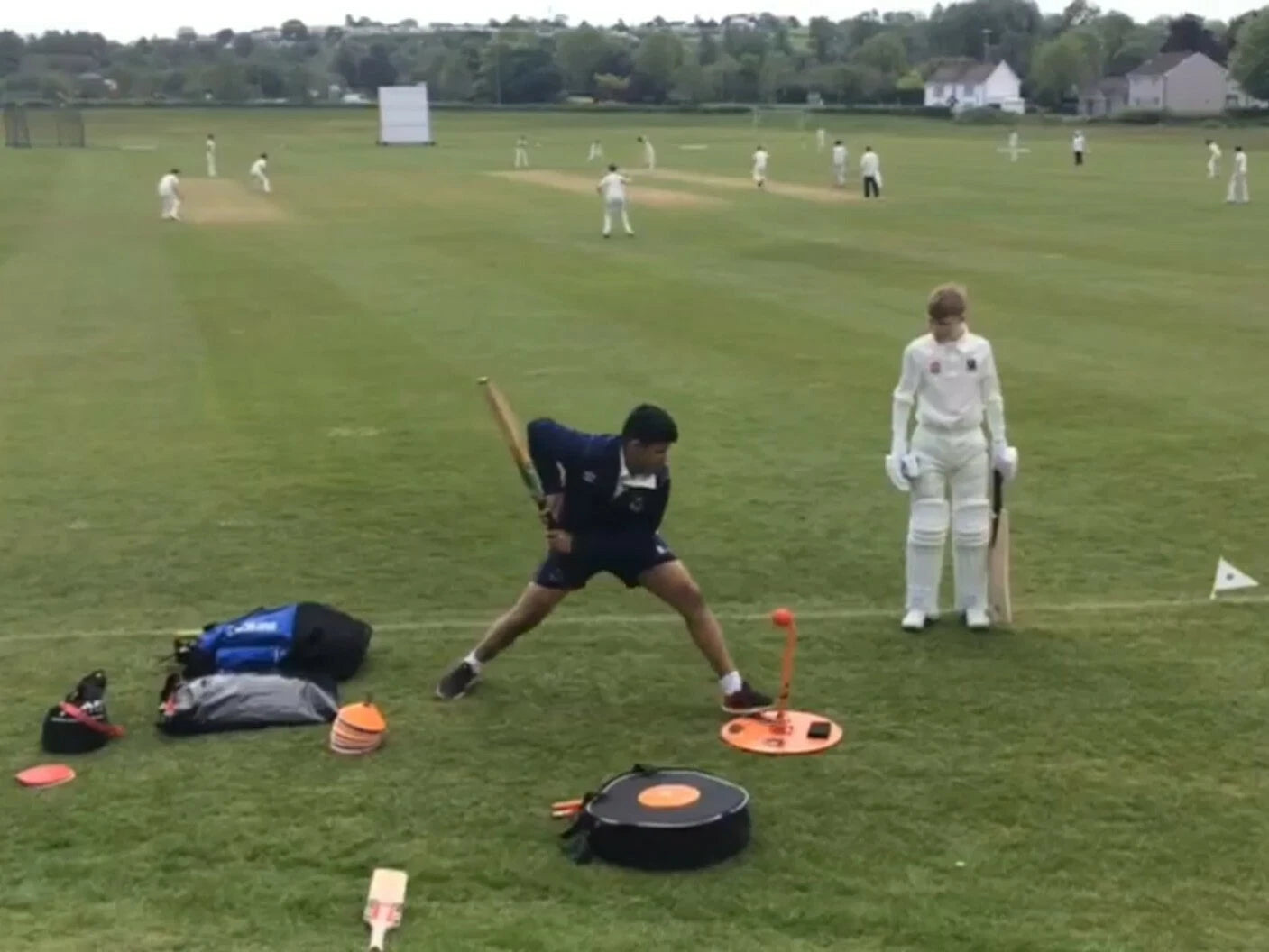 Knock Knock Cricket Batting Training Aid